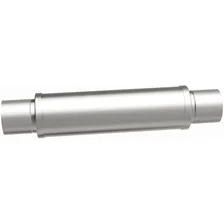 4in. Round Straight-Through Performance Exhaust Muffler image 4