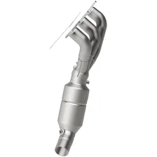 Rear 2001-2006 BMW M3 3.2L | 2001-2002 BMW Z3 3.2L California Grade CARB Compliant Direct-Fit Manifold Catalytic Converter image 3