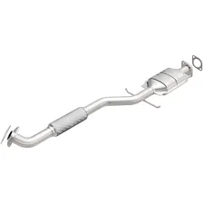 Rear 2001-2006 Kia Optima 2.4L | 2002-2005 Hyundai Sonata 2.4L California Grade CARB Compliant Direct-Fit Catalytic Converter image 1