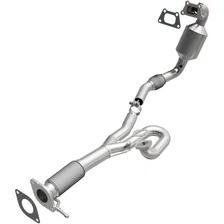 Front 2010-2011 Cadillac SRX 3.0L | 2011 Saab 9-4X 3.0L California Grade CARB Compliant Direct-Fit Manifold Catalytic Converter image 1