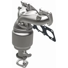 Rear 2016-2017 Kia Sorento 3.3L | 2013-2017 Hyundai Santa Fe 3.3L California Grade CARB Compliant Direct-Fit Manifold Catalytic Converter image 2