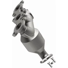 Rear 2006-2008 Lexus RX400h 3.3L | 2006-2010 Toyota Highlander 3.3L OEM Grade Federal / EPA Compliant Direct-Fit Manifold Catalytic Converter image 4