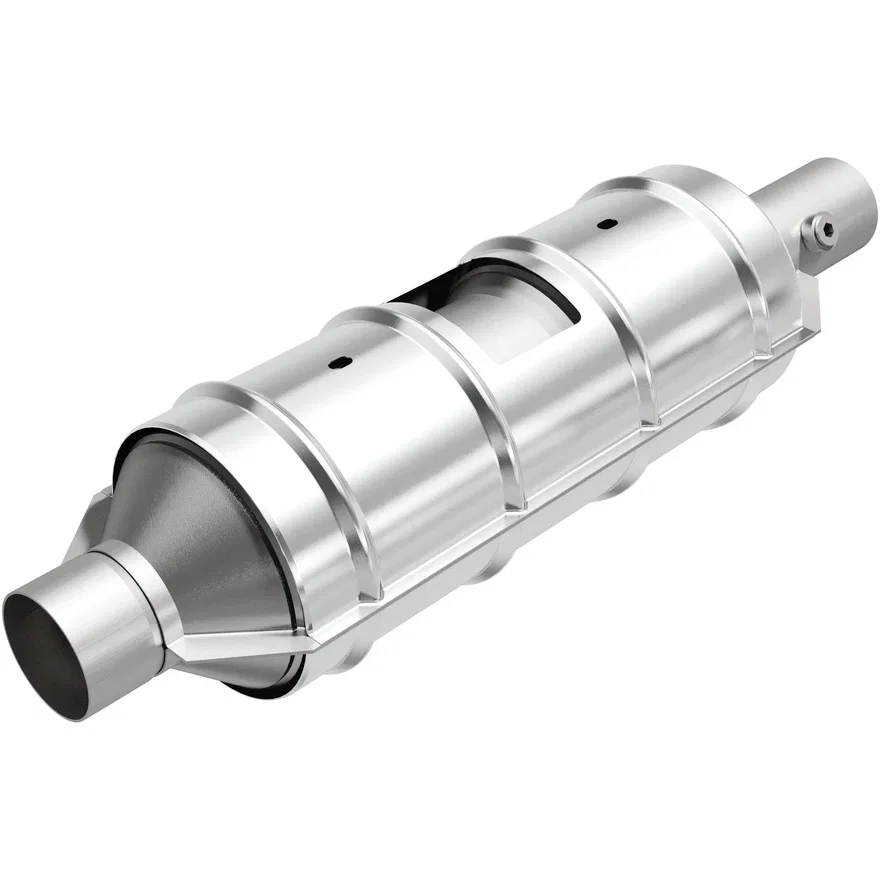 Rear HM Grade Federal / EPA Compliant Universal Catalytic Converter for Ford