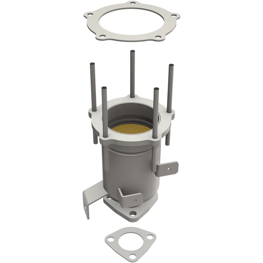 Front OEM Grade Federal / EPA Compliant Direct-Fit Catalytic Converter for Mazda