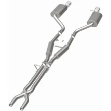 2005-2008 Audi A4 Quattro 3.2L Touring Series Cat-Back Performance Exhaust System image 3