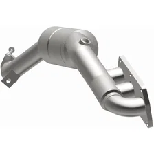 Rear Right 2005-2006 Audi A8 Quattro 6.0L California Grade CARB Compliant Direct-Fit Manifold Catalytic Converter image 2