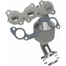 Rear HM Grade Federal / EPA Compliant Direct-Fit Manifold Catalytic Converter image 2