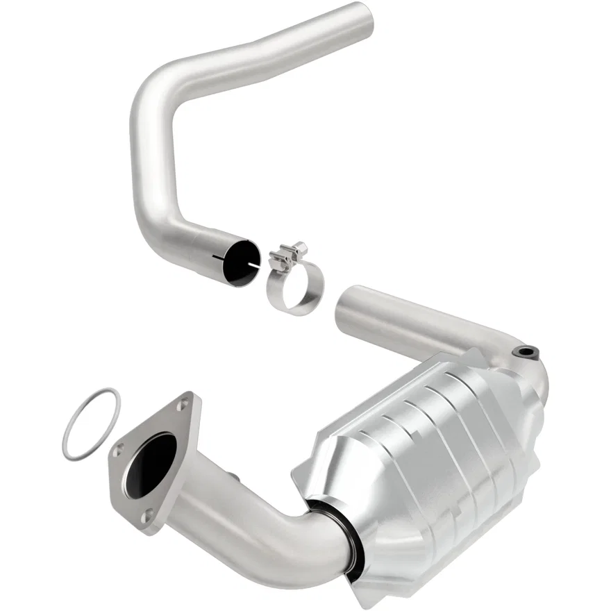 Left 2003-2006 Hummer H2 6.0L HM Grade Federal / EPA Compliant Direct-Fit Catalytic Converter