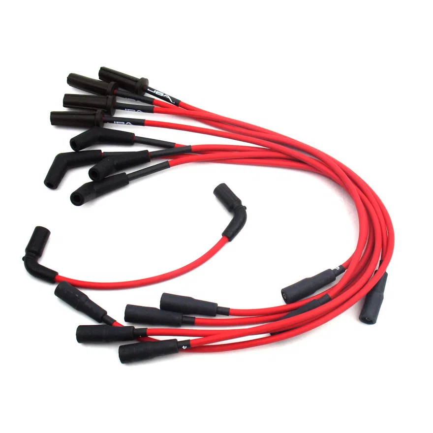 Performance Exhaust W0822 Ignition Wires 1996-2000 GM 454 Truck Red
