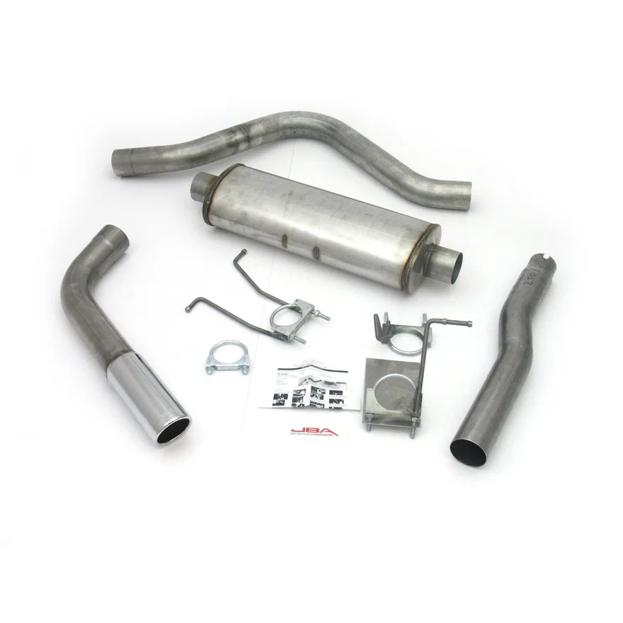 Cat Back Exhaust 1987-1997 Ford F-Series 4.9/5.0/5.8L 409SS Pass Side Single