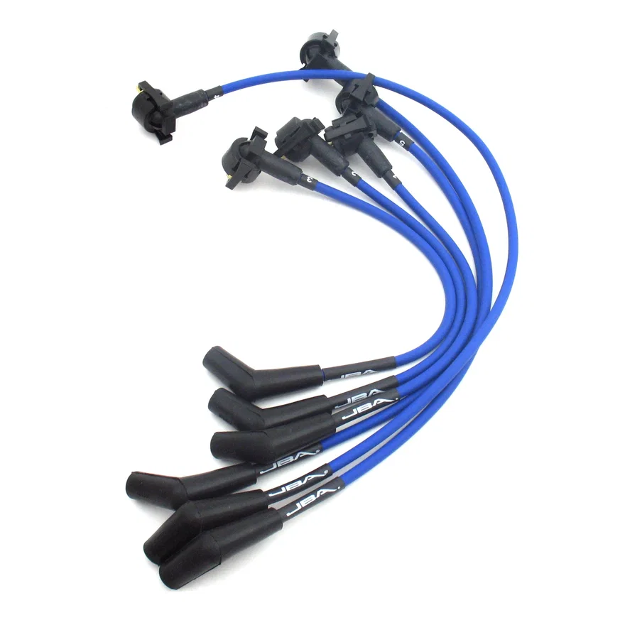Performance Exhaust W06349 Ignition Wires 1997-2000 Ranger/Explorer 4.0L OHV Blue for Ford