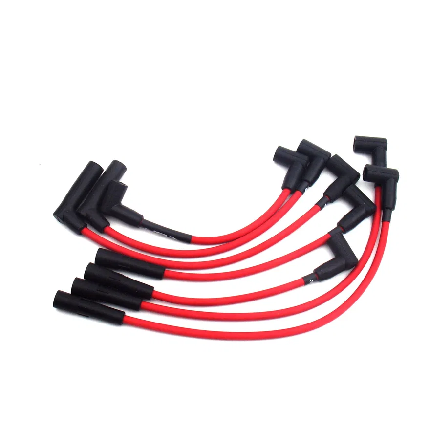 Performance Exhaust W0526 Ignition Wires 1991-2000 Jeep 4.0L Red