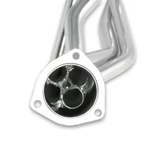 Long Tube 260-302 & 1971-1973 260-351W Silver Ctd for 1965-1973 Mustang image 2