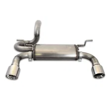 Axle Back Exhaust 2018-2021 JEEP JL Wrangler 3.6L 304SS Dual Rear image 2