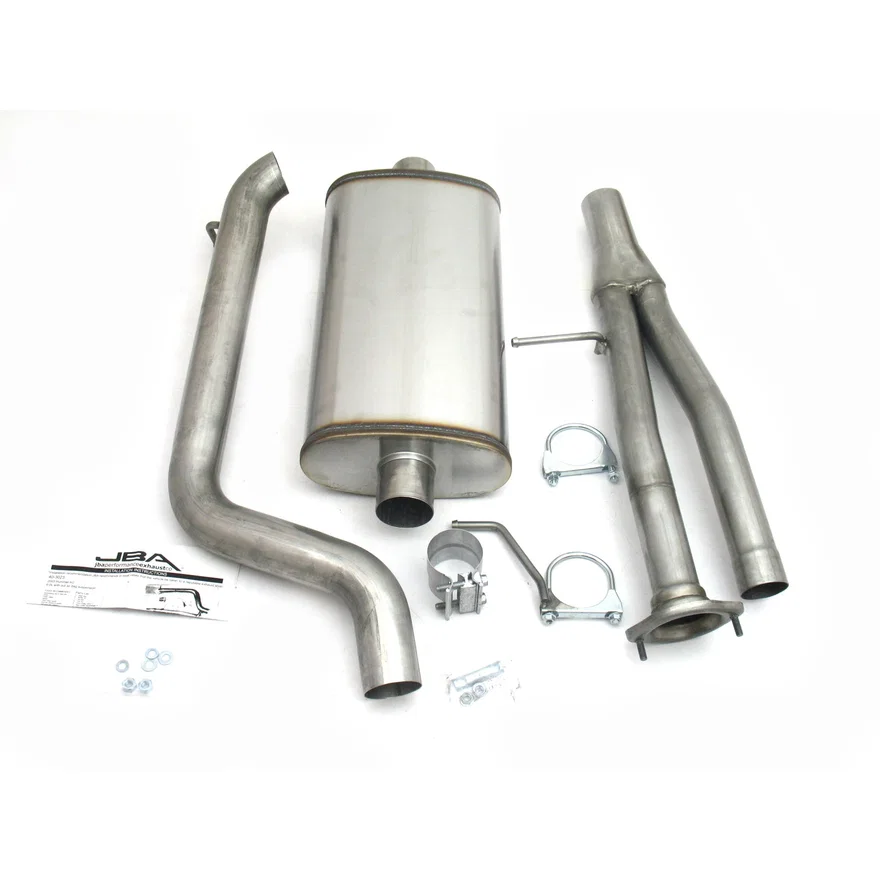 Cat Back Exhaust 2003-2006 Hummer H2 6.0L 409SS Single rear