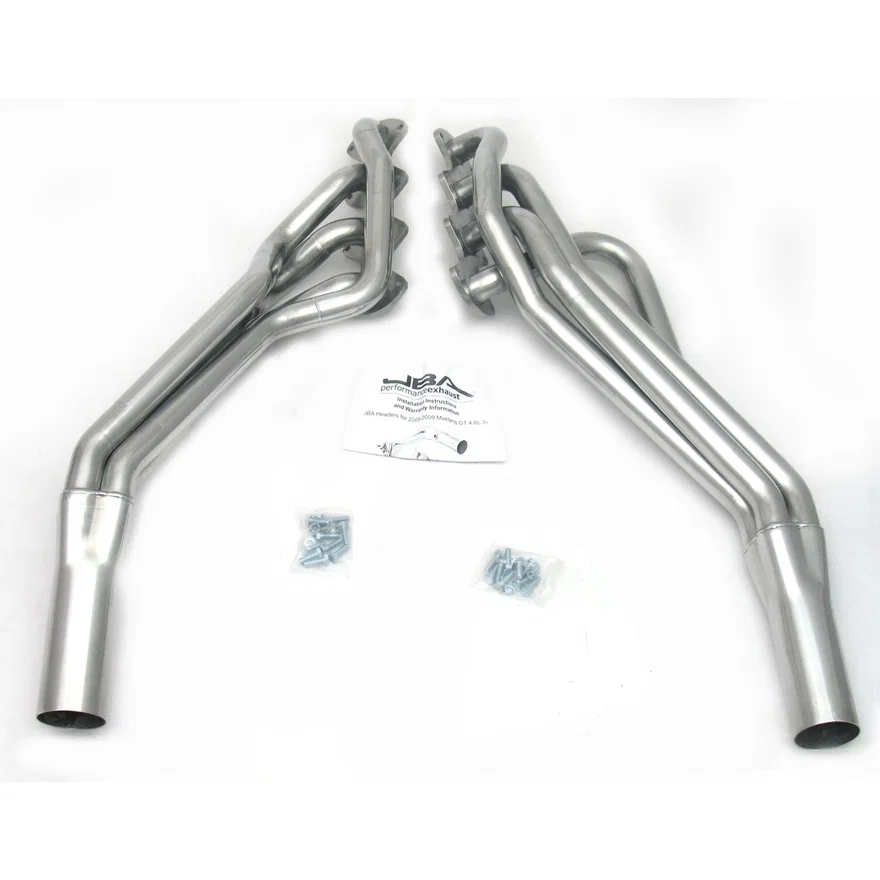 Long Tube 4.6L Silver Ctd for 2005-2010 Mustang