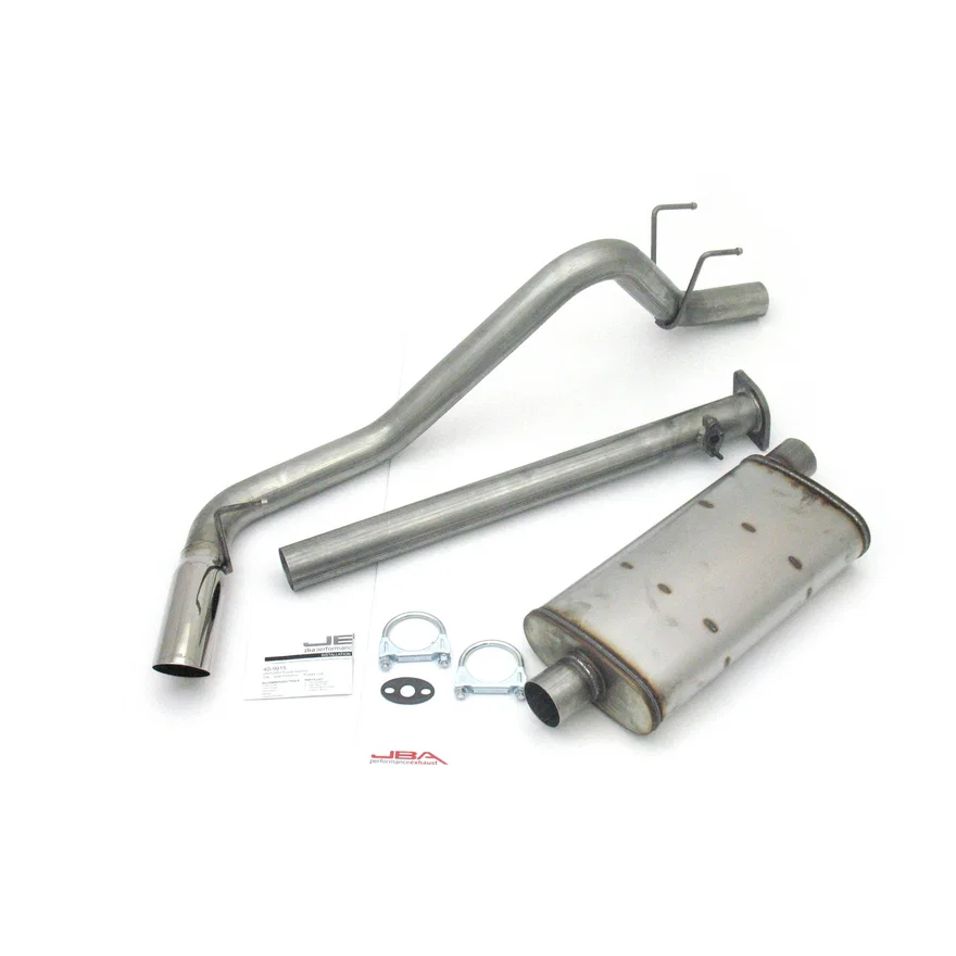 Cat Back Exhaust 2000-2004 Toyota Tacoma Xtra Cab 3.4L 409SS Pass Side Single