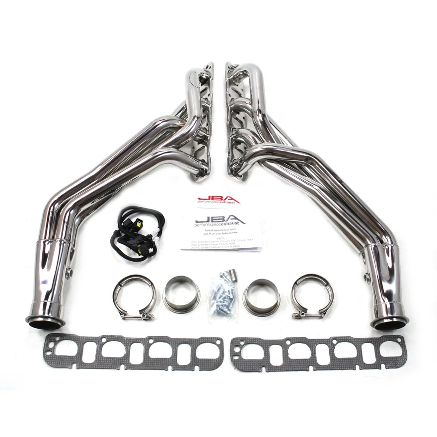 Long Tube 5.7-6.4L Polished 304 for 2005-2022 Chrysler