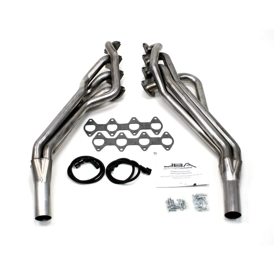 Long Tube 4.6L Raw 409 for 2005-2010 Mustang