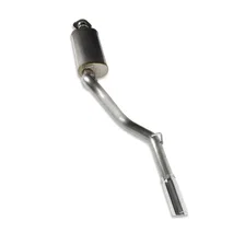 Cat Back Exhaust 2000-2006 JEEP TJ Wrangler 2.5/4.0L 304SS Single rear image 2
