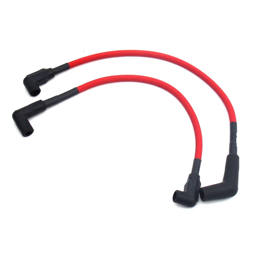 Performance Exhaust W1528HT Ignition Wires JBA 2 Lead Set, use with 1528S headers for Jeep Wrangler