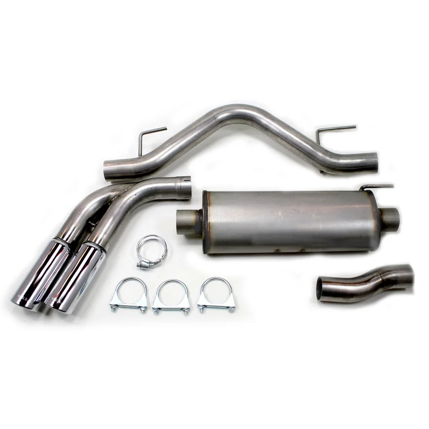 Cat Back Exhaust 2010-2014 Ford Raptor  6.2L 409SS Pass Side Dual