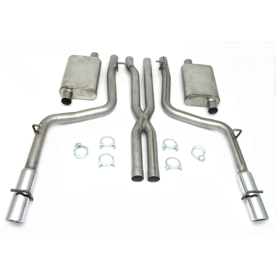 Cat Back Exhaust 2005-2010 Chrysler/Dodge Cars 5.7L 409SS Dual Rear