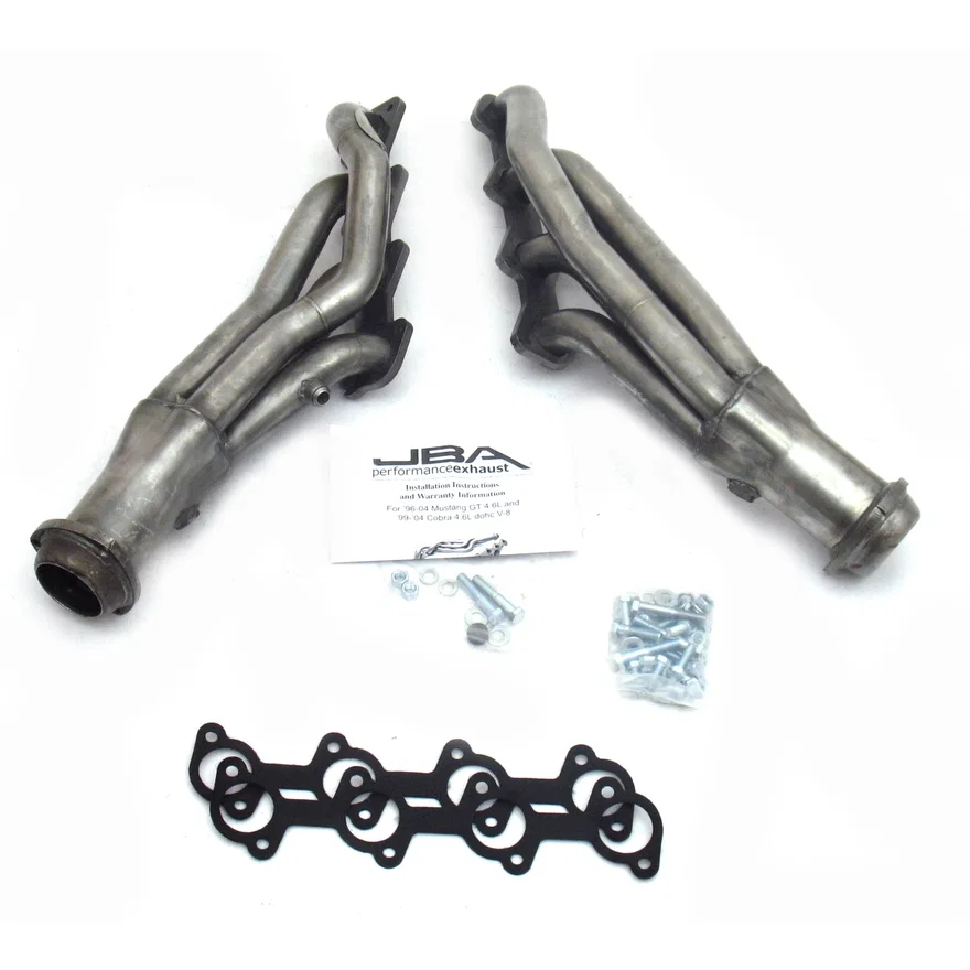 Long Tube 4.6L Raw 409 for 1996-2004 Mustang