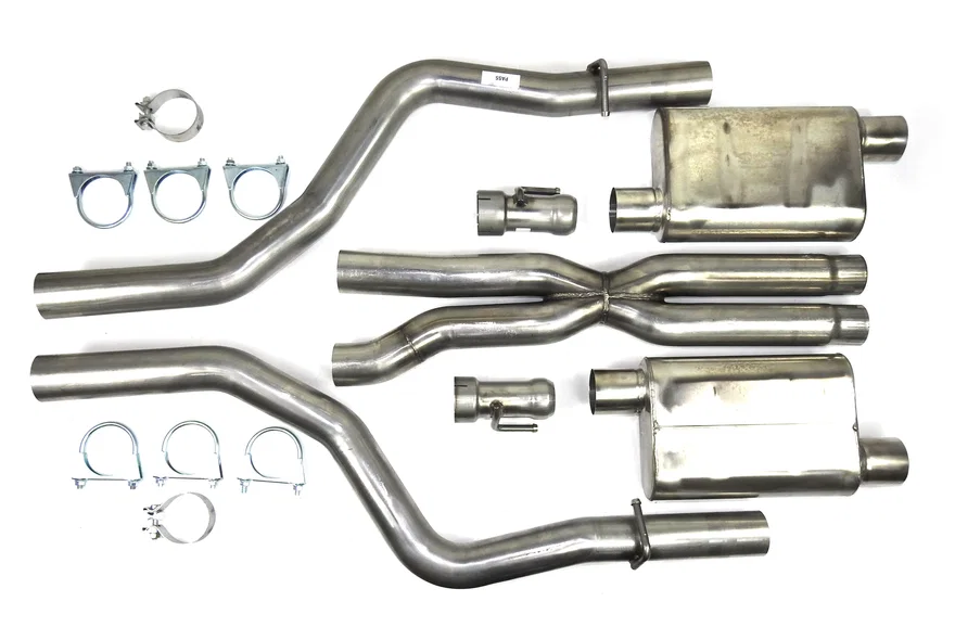 Cat Back Exhaust 2015-2021 Dodge Challenger SRT8 & Hellcat 6.2/6.4L 409SS Dual Rear