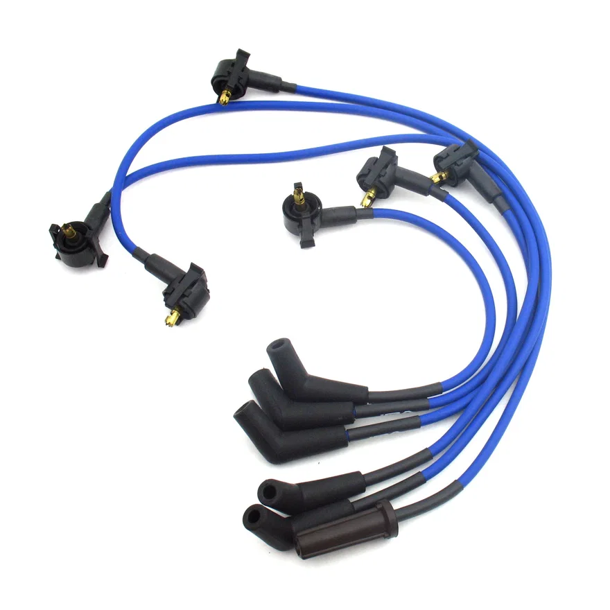 Performance Exhaust W06339 Ignition Wires 1990-1996 Ranger/Explorer 4.0L Blue for Ford