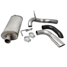 Axle Back Exhaust 2018-2021 JEEP JL Wrangler 2.0/3.6L 304SS Single rear image 4