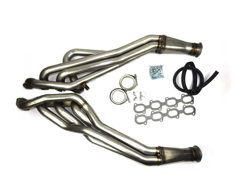Long Tube Header 2007-2014 GT500  5.4/5.8L 4V 1 7/8" Primary 304 for Ford Mustang