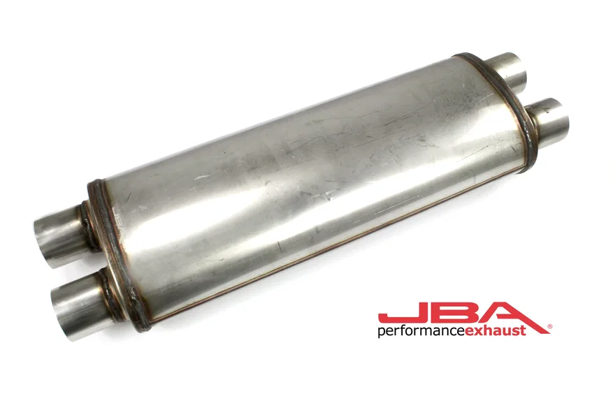 Performance Exhaust 40-252200 "Universal" Chambered  304SS Muffler 22"X8"X5" 2.5" Dual In/Dual Out