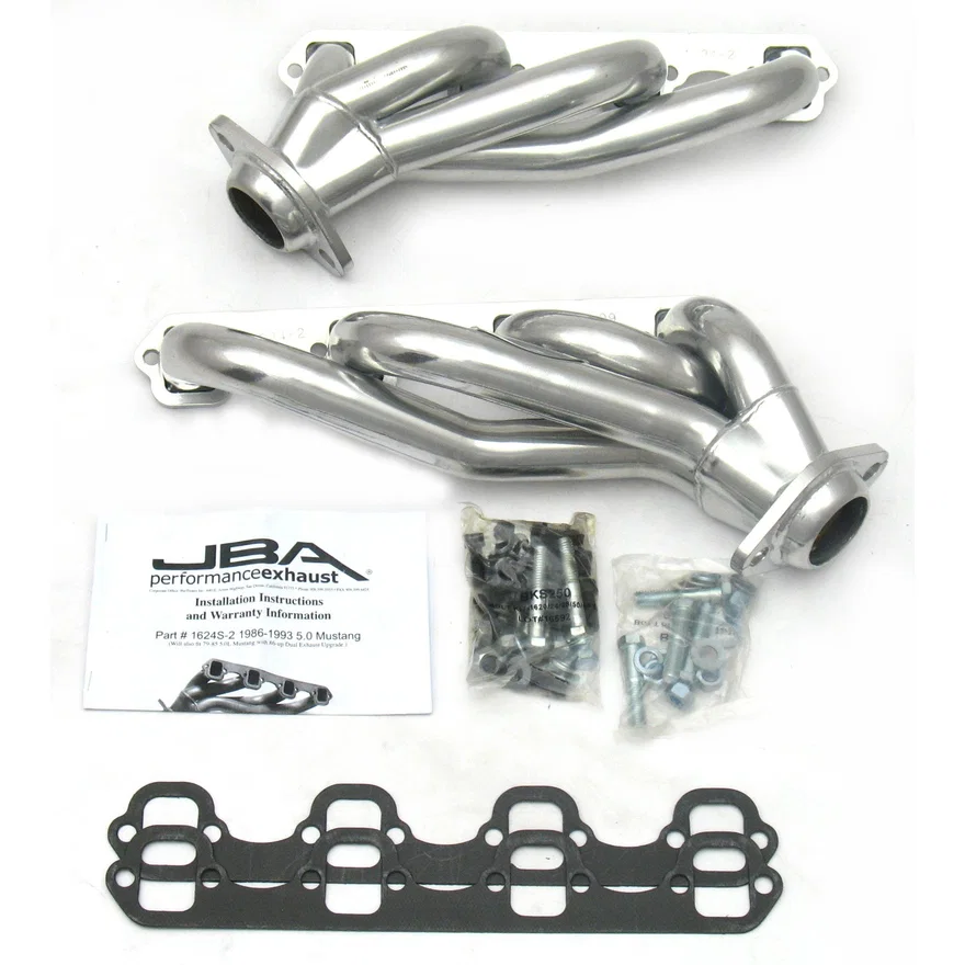 Cat4Ward® 5.0L Silver Ctd for 1986-1993 Mustang
