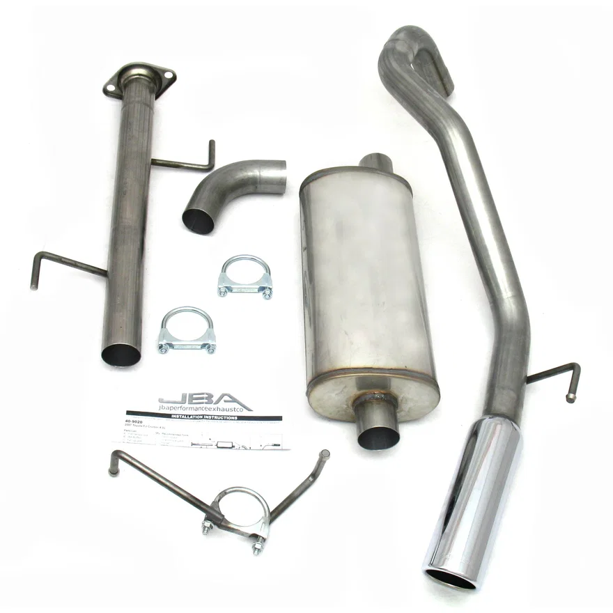 Cat Back Exhaust 2007-2014 Toyota FJ Cruiser 4.0L 409SS Single rear