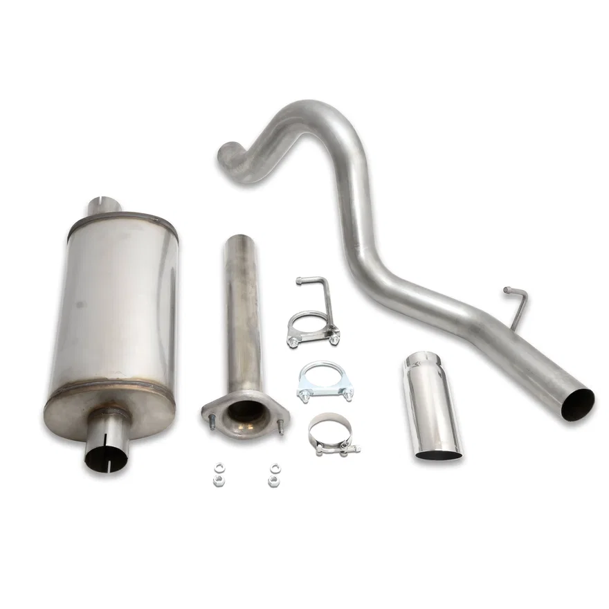 Cat Back Exhaust 2004-2006 JEEP LJ Wrangler  2.4/4.0L 304SS Single rear