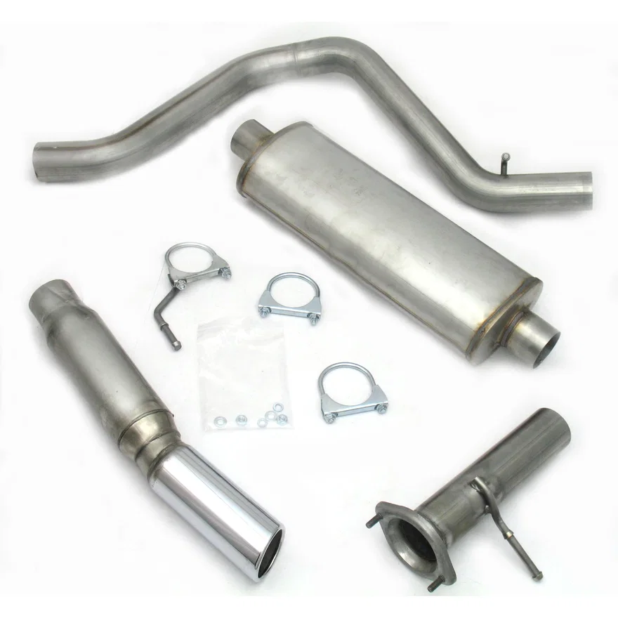 Cat Back Exhaust 2002-2006 Trail Blazer/Envoy/2003-2006 Ascender 4.2L 409SS Single rear