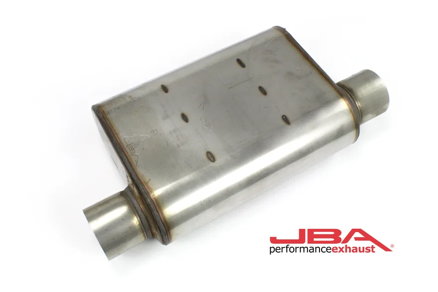 Performance Exhaust 40-301301 "Universal" Chambered Style 304SS Muffler 13"x9.75"x4" 3" Inlet/Outlet Diameter Offset/Offset same side