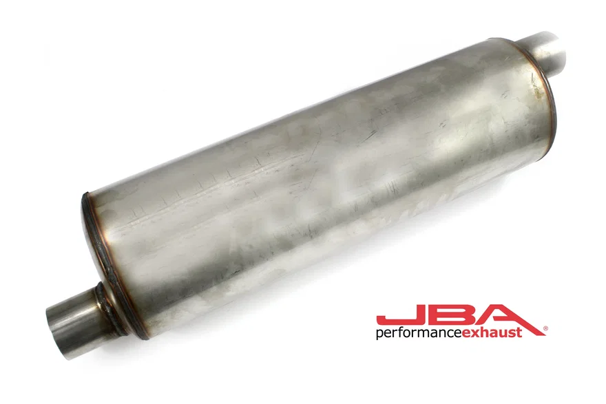 Performance Exhaust 40-252201 "Universal" Chambered  304SS Muffler 22"X7" Round 2.5" Offset/Offset