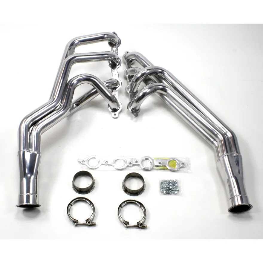 Long Tube 5.7/6.0L Silver Ctd for 2004-2006 GTO