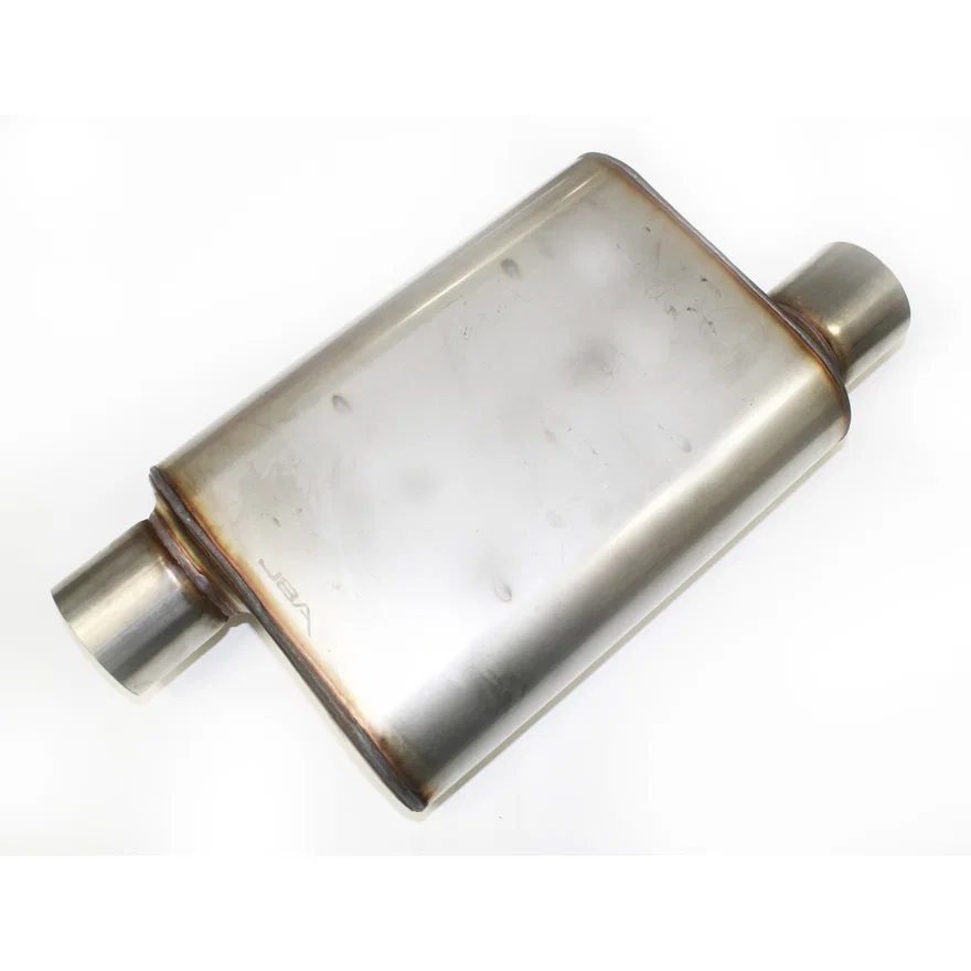 Performance Exhaust 40-301300 "Universal" Chambered Style 304SS Muffler 13"x9.75"x4" 3" Inlet Diameter Offset/Offset