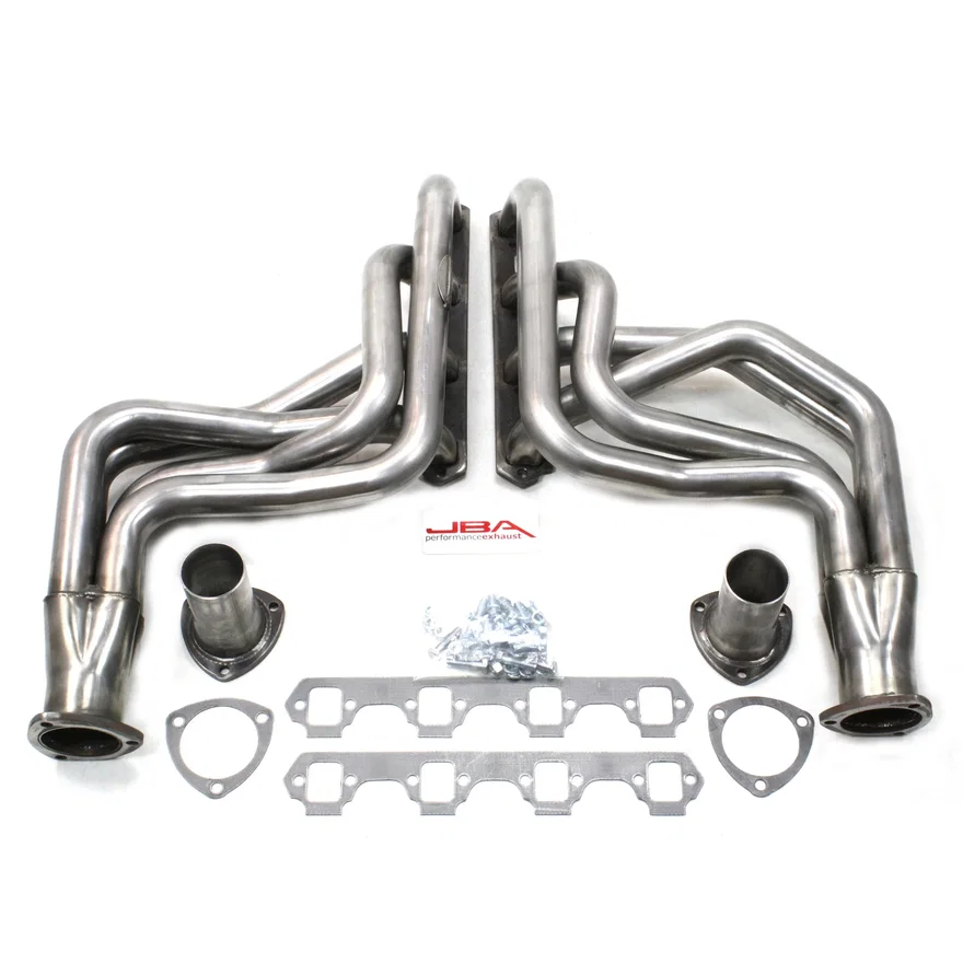 Long Tube 260-351 Raw 409 for 1965-1973 Mustang
