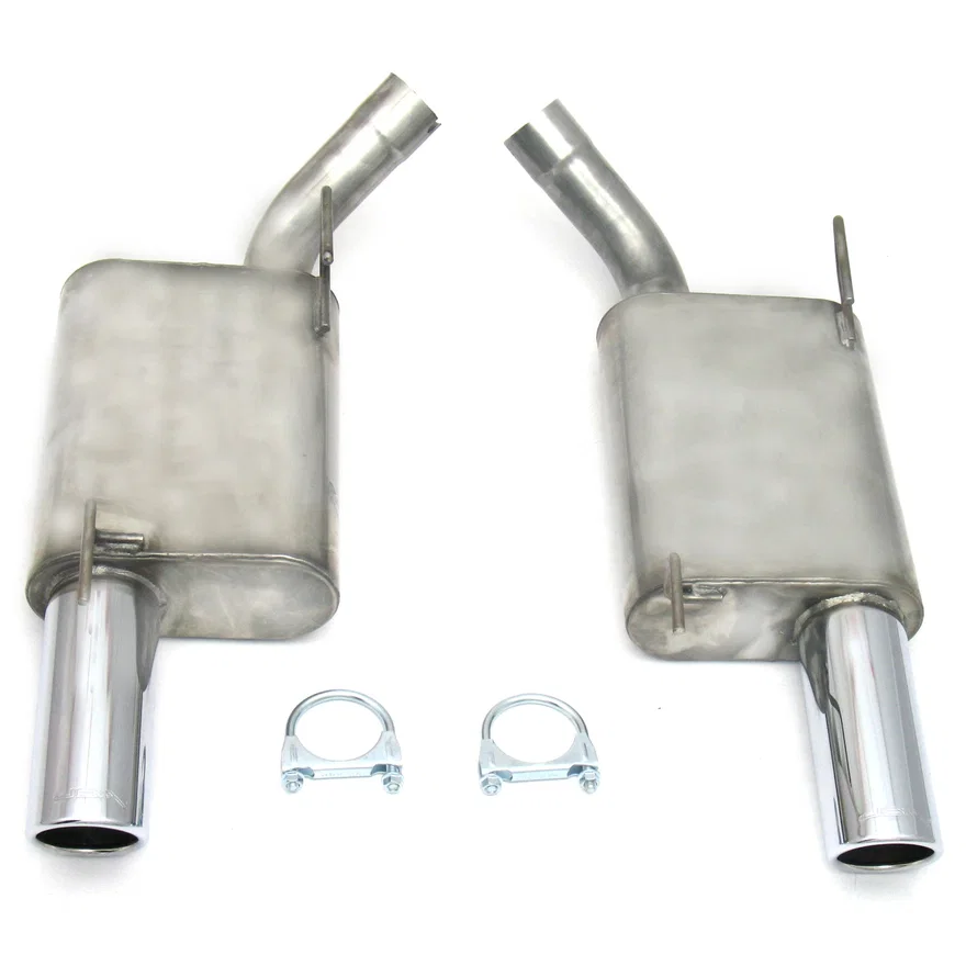 Axle Back Exhaust 2007-2010 Ford Mustang GT4.6L/GT500 5.4L 409SS Dual 3.5" Rear
