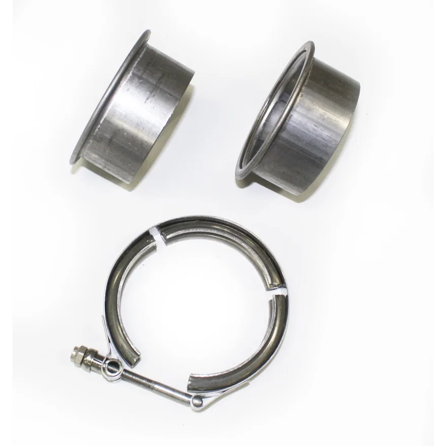 Performance Exhaust VB25 3" Stainless Steel V-Band clamp and flanges