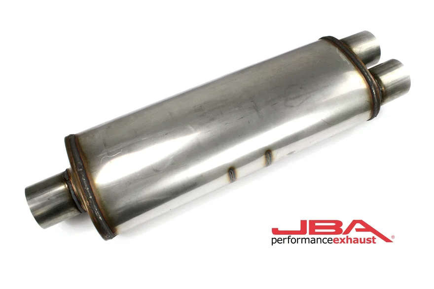 Performance Exhaust 40-302500 "Universal" Chambered 304SS Muffler 25"X8"X5" 3" Center/Dual out
