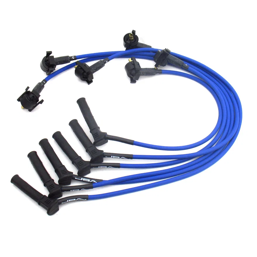 Performance Exhaust W06759 Ignition Wires 2001-2005 Ranger 2005-2010 Mustang 4.0L blue for Ford
