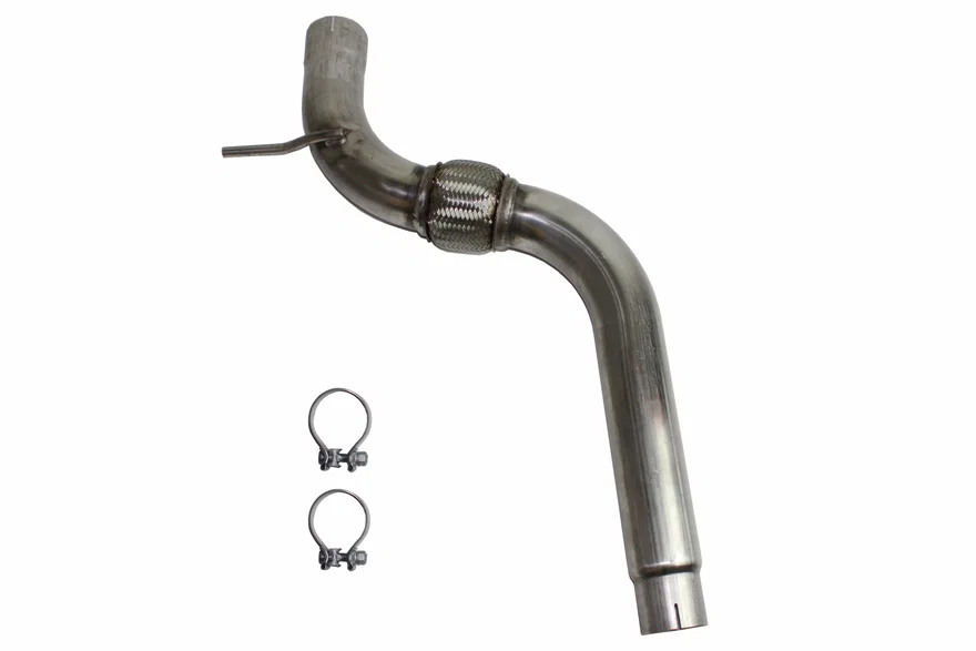 After Cat Down Pipe 2015-2020 Mustang Eco Boost 2.3L 304SS Emissions Legal