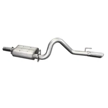 Cat Back Exhaust 1987-1996 JEEP YJ Wrangler 2.5/4.0/4.2L 304SS Single rear image 2