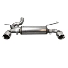 Axle Back Exhaust 2007-2018 JEEP JK Wrangler 3.8/3.6L 304SS Dual Rear image 2