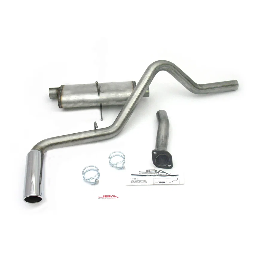 Cat Back Exhaust 1998-2011 Ford Ranger Reg Cab/Short Bed 2.5/3.0/4.0L 409SS Pass Side Single